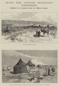 With the Afghan Boundary Commission by William Crimea Simpson